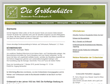 Tablet Screenshot of groebenhueter.de